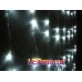 Белый светодиодный занавес дождь с эффектом водопада 3х3 метра 1200 LED 