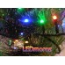 Цветная елочная гирлянда 25 метров 500 LED МОТО Multi color