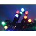 Цветная елочная гирлянда 25 метров 500 LED МОТО Multi color