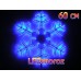 Синяя светодиодная LED Снежинка 60 см Дюралайт Winner Light